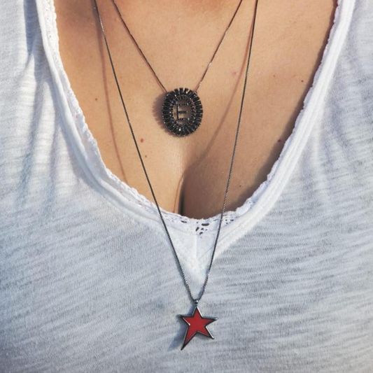 Red Star necklace